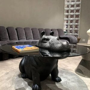 Bàn trà Hà Mã hippo