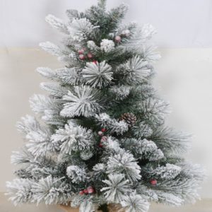 Cây thông Noel phủ tuyết để bàn ( 90cm)
