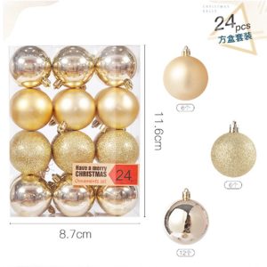 Họp Bóng trang trí cây thông Noel