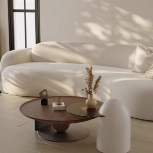 Bàn trà, bàn sofa Wabi-sabi phong cách Ý tối giản